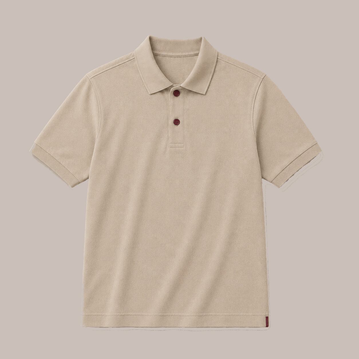 Noir Mercerised Polo
