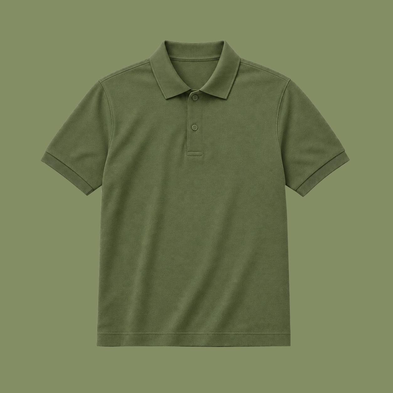 Noir Mercerised Polo